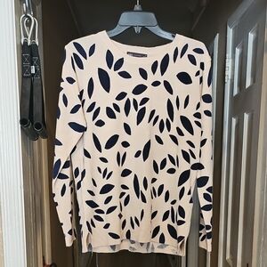 M&S Leaf Patterned Sweater